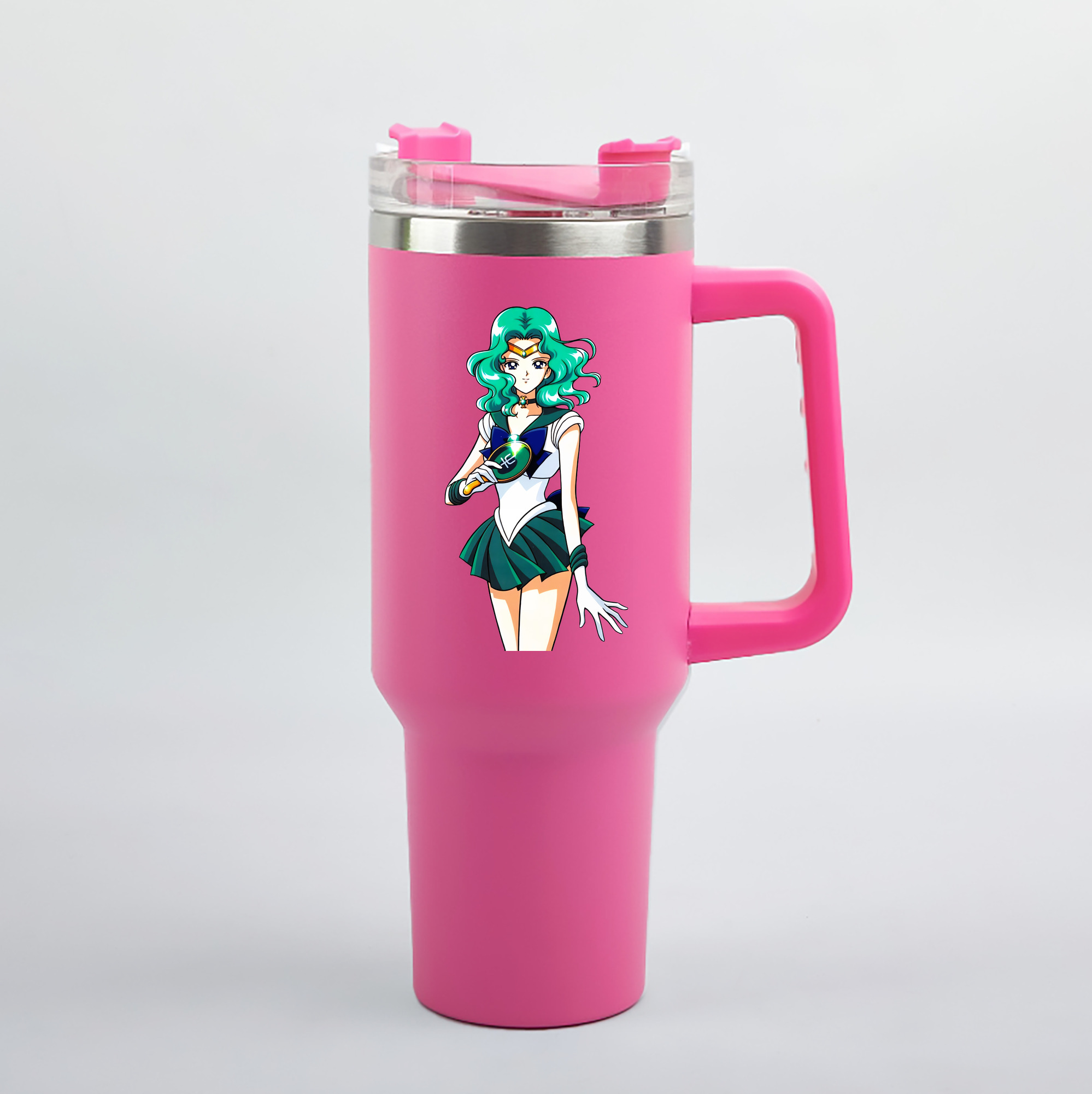 （画像用） 美少女戦士セーラームーン 海王 みちる（かいおう みちる） Sailor Moon Kaiou Michiru 1200mL車用タンブラー（カラープリント）